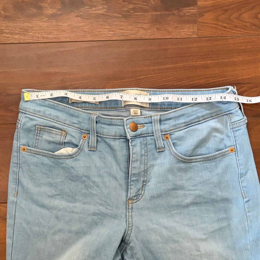 Universal Thread Sky Blue Mid-Rise Skinny Jeans Size 6/28S - Picture 4 of 7